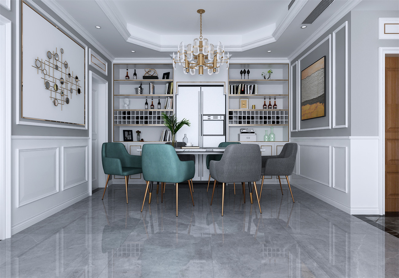 TBS88A103_新保加利亞灰_4面_混鋪_效果圖