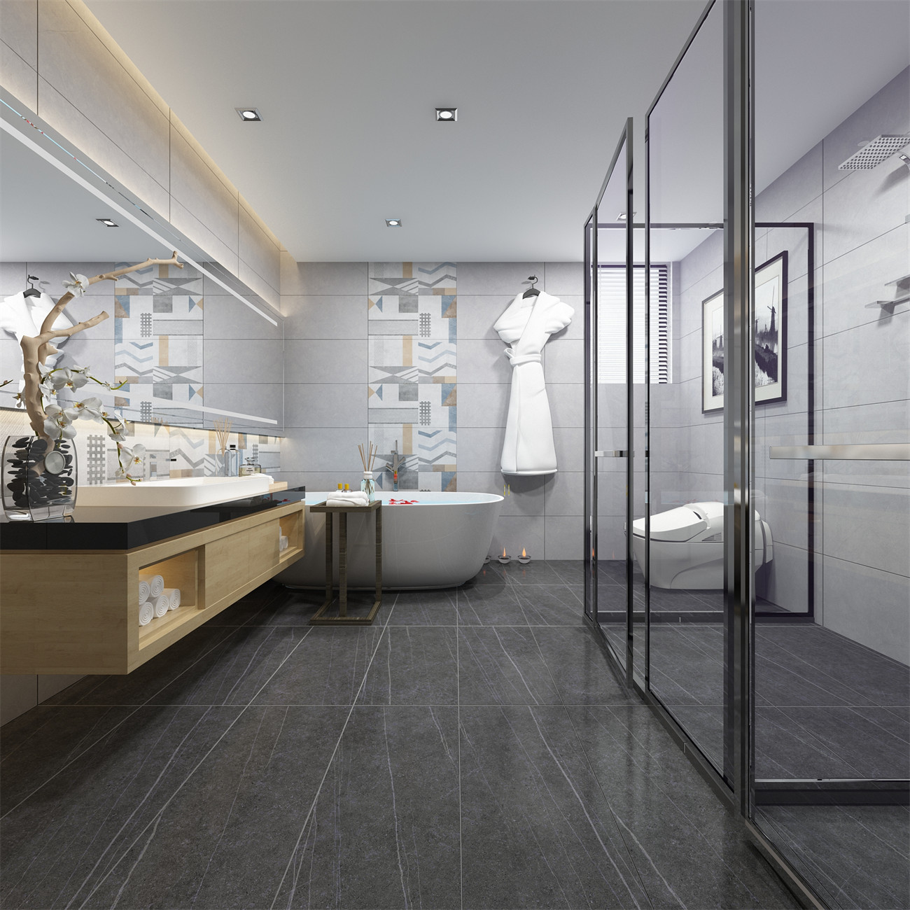 TS48A305_賽琳灰_多面_混鋪_效果圖