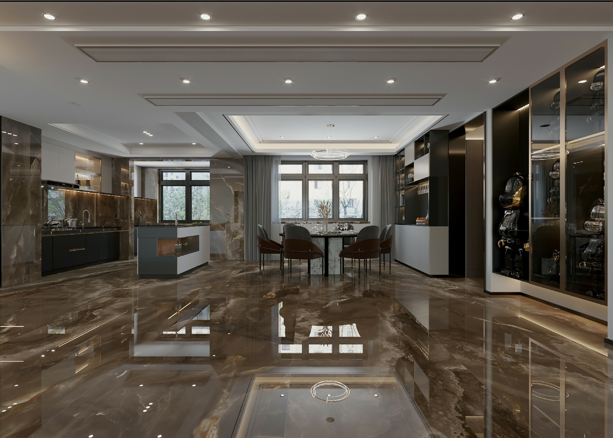 9S123032C-綠松玉-啡玉-四面混鋪-大圖-調（杭）