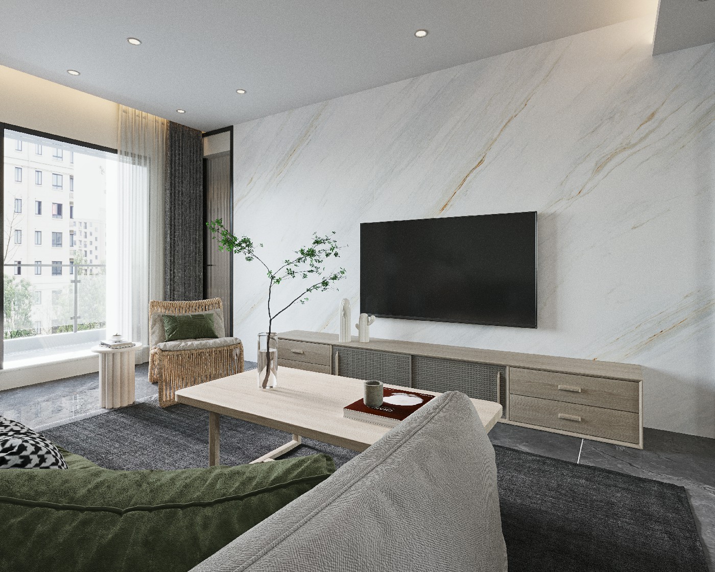 9Y926W170A_頂級雅士白_效果圖