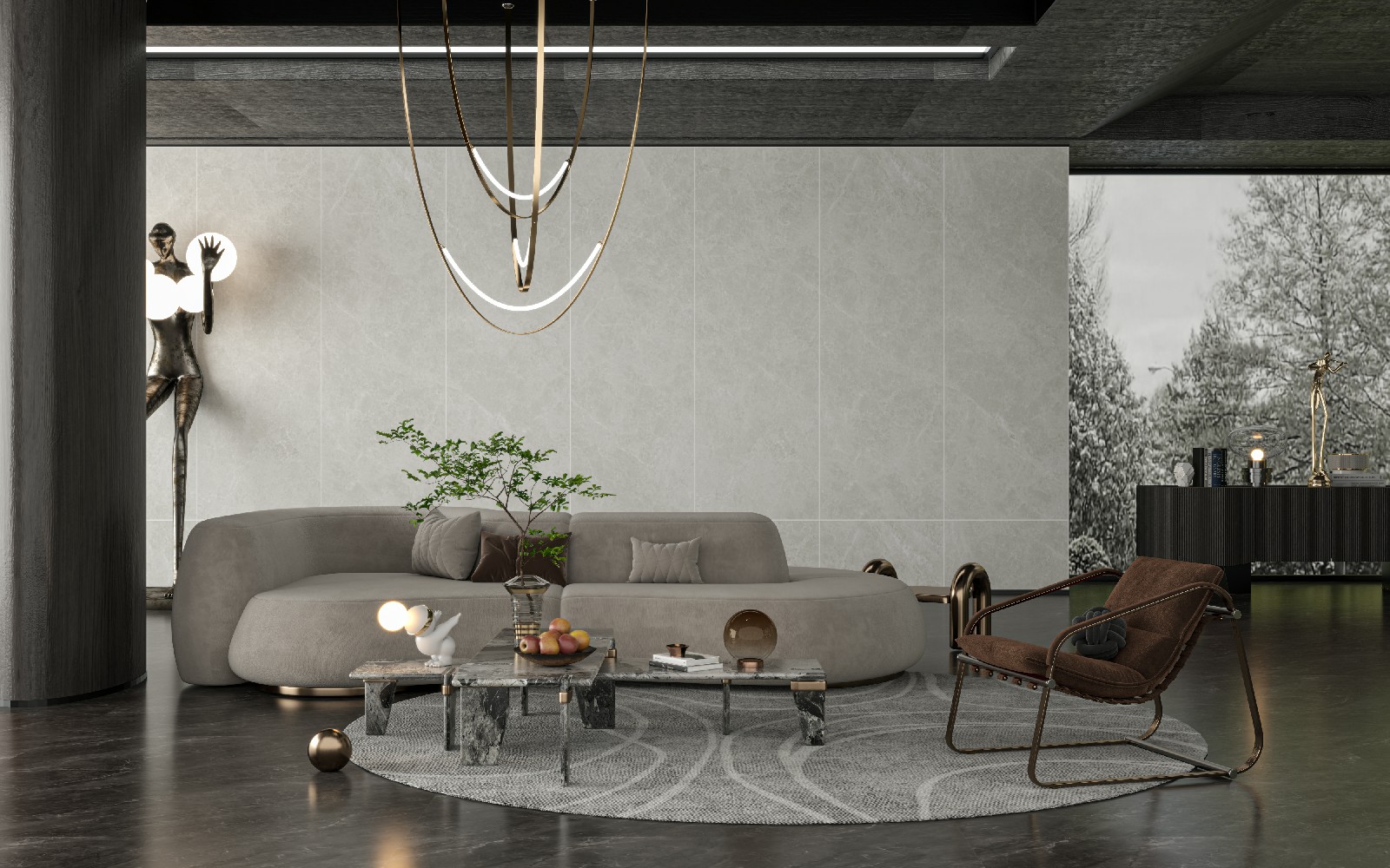 9P926212A-范思哲米灰_客廳背景墻__波