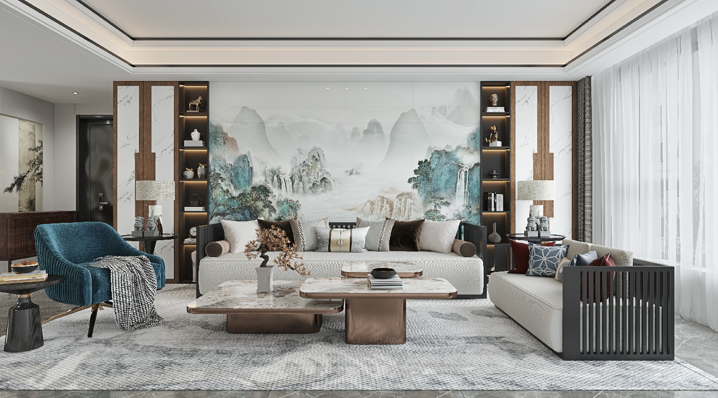 9S826F06A-1-2-3-4_青丘之國_4面_左右無限連紋_效果圖