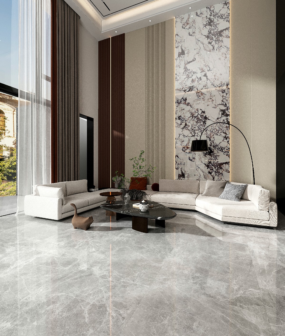 12S918009A-新愛馬仕灰-三面混鋪-大圖