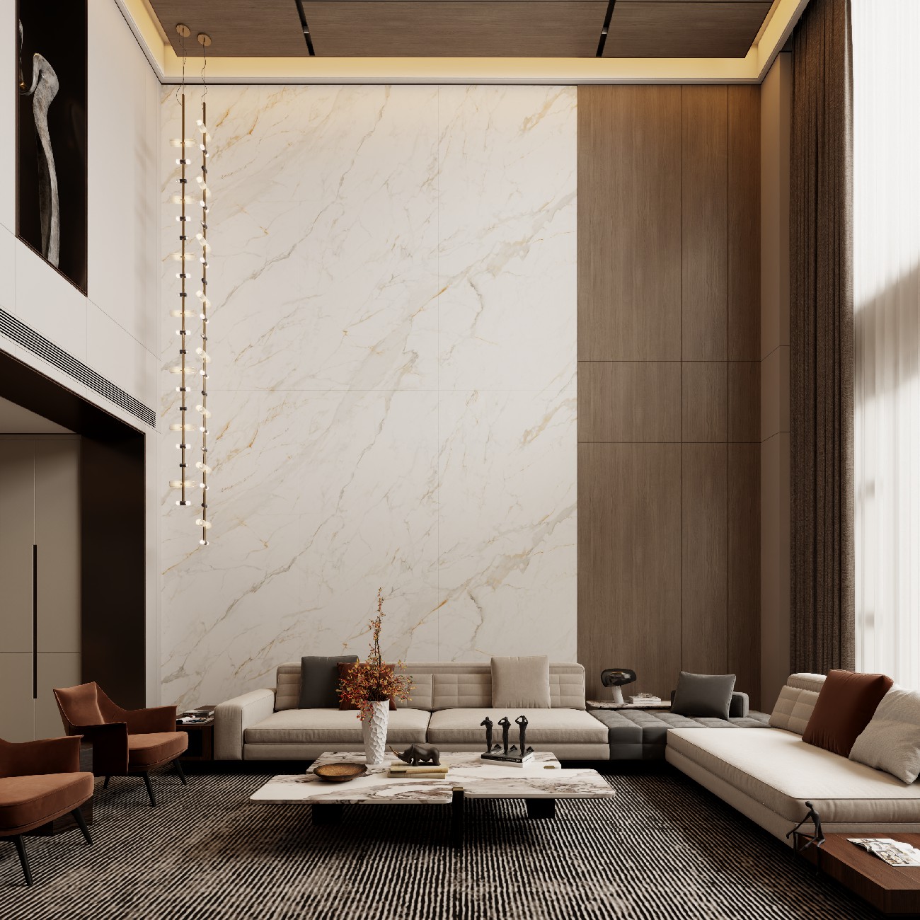 12MR1227501A-1-2-3,B108-1-2-3-新卡拉拉金-3面上下左右無限連紋