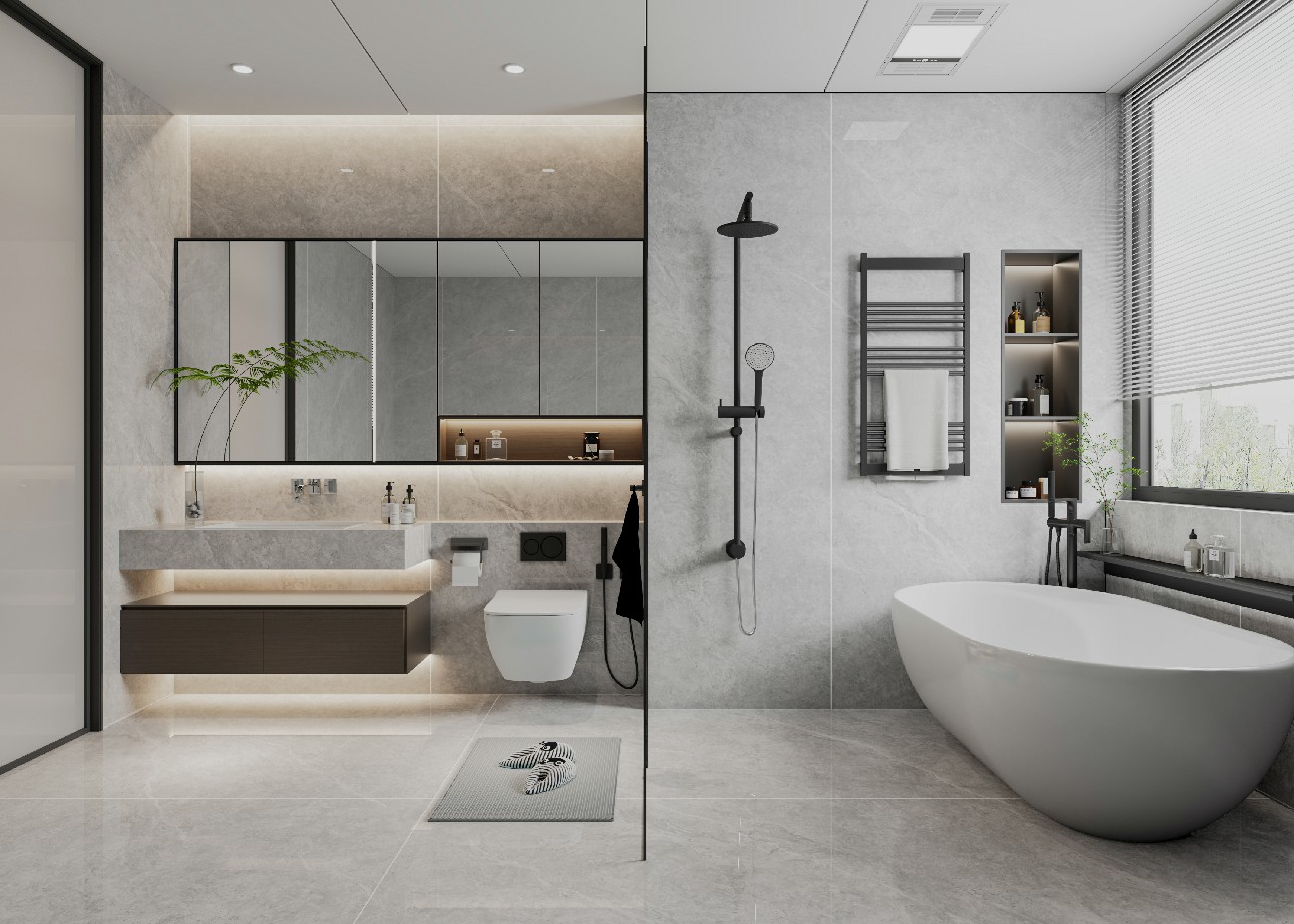 9S1224ZS516A-A124-維納斯淺灰-2面任意上下左右連紋（用同款9Y1224LT323A_改亮光_啵）圖