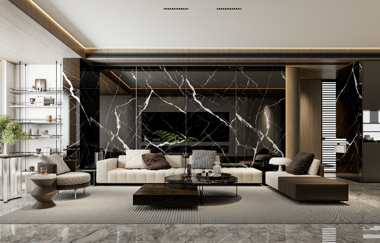 9S127301DH-B207-迪奧黑-3面混鋪-啵