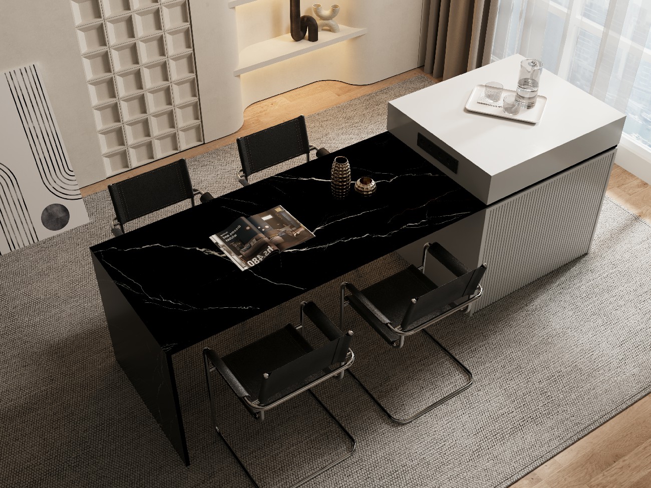 12Y1632535DH-G065-阿爾薩黑-1面上下左右連紋效