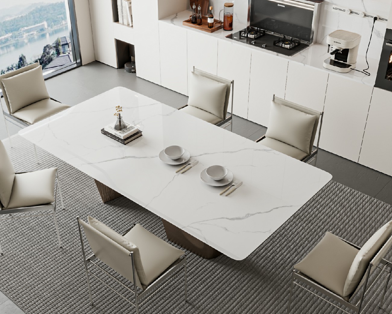 12S1832505A-細(xì)花白-1面上下左右無(wú)限連紋__餐桌_波