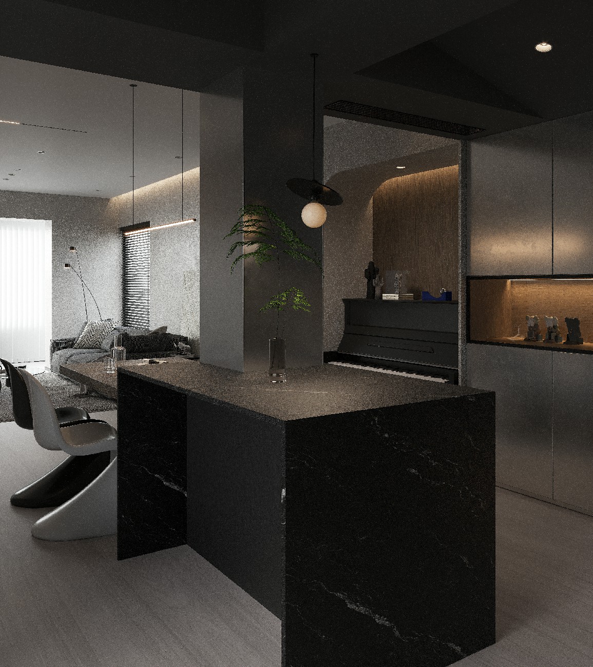 9M826715D-古奇黑-2面混鋪效