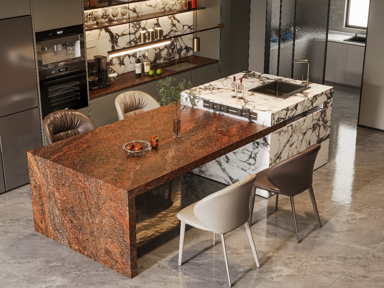 9Y1632H017C-敦煌印象-深棕_1面混鋪效