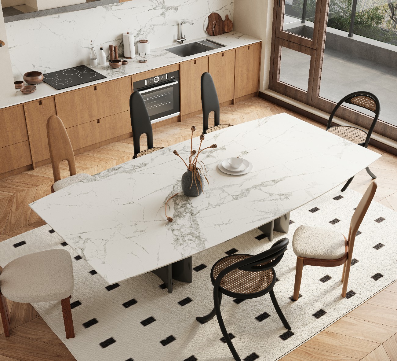 12Y1836305A-幻影白-1面混鋪_餐桌_波_拷貝_2