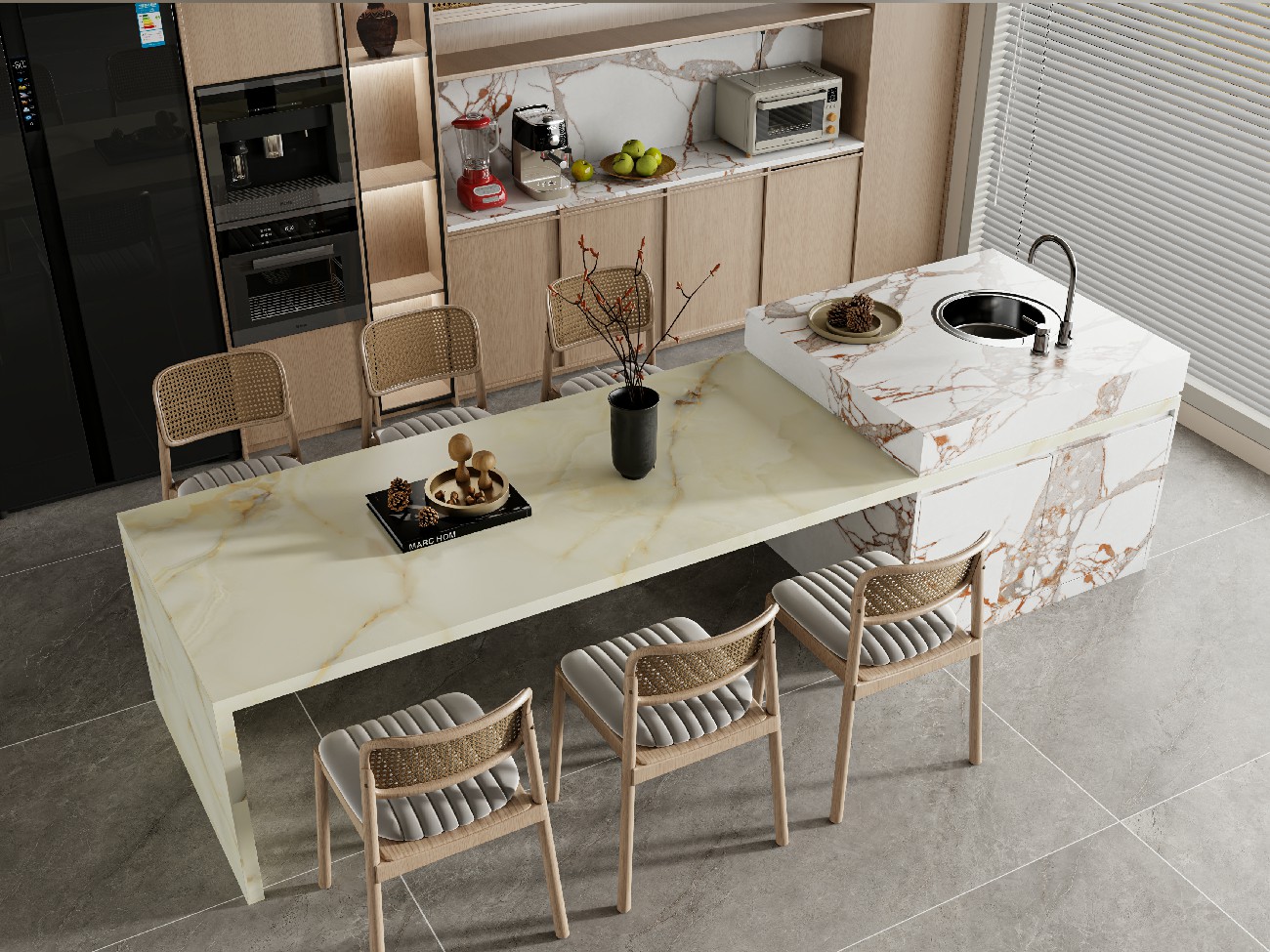 12RP1227H007A-卡拉多黃玉-1面混鋪（同款12S1832522A改尺寸工藝）__波