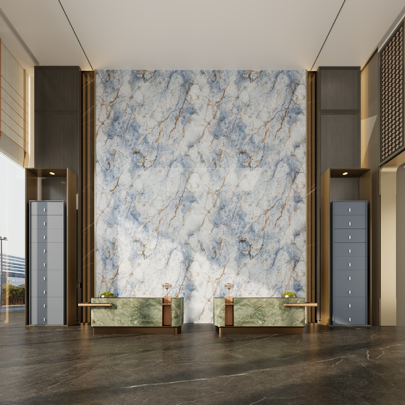 9S123036C-1-2-3_藍(lán)色多瑙河（寶格麗藍(lán)）-3面左右無限連紋（同款9S1224ZS518A改尺寸）-Lukas