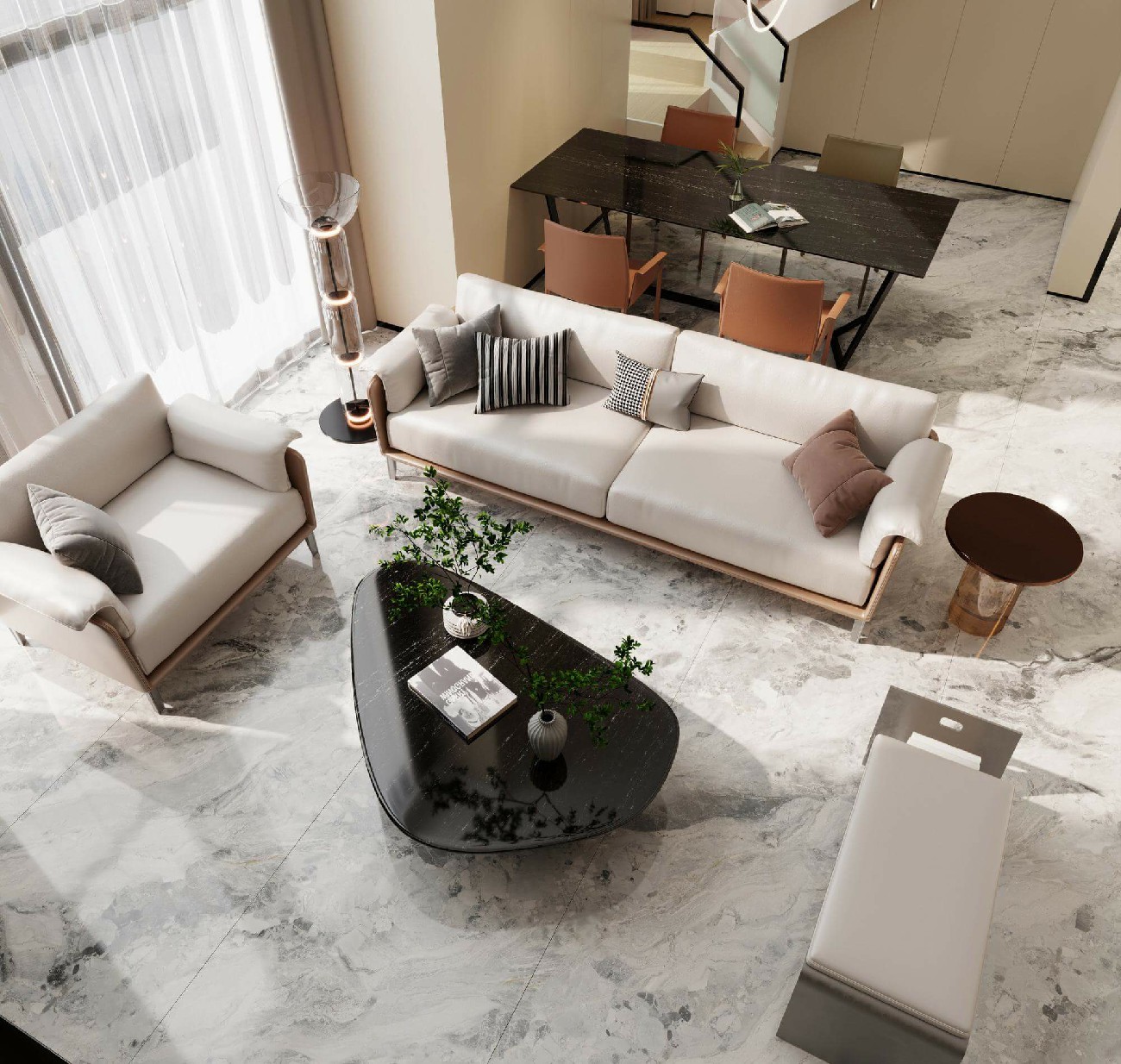 9LG927-020-1-2-3-4西西里翡翠-4面上下左右無(wú)限連紋-效果圖