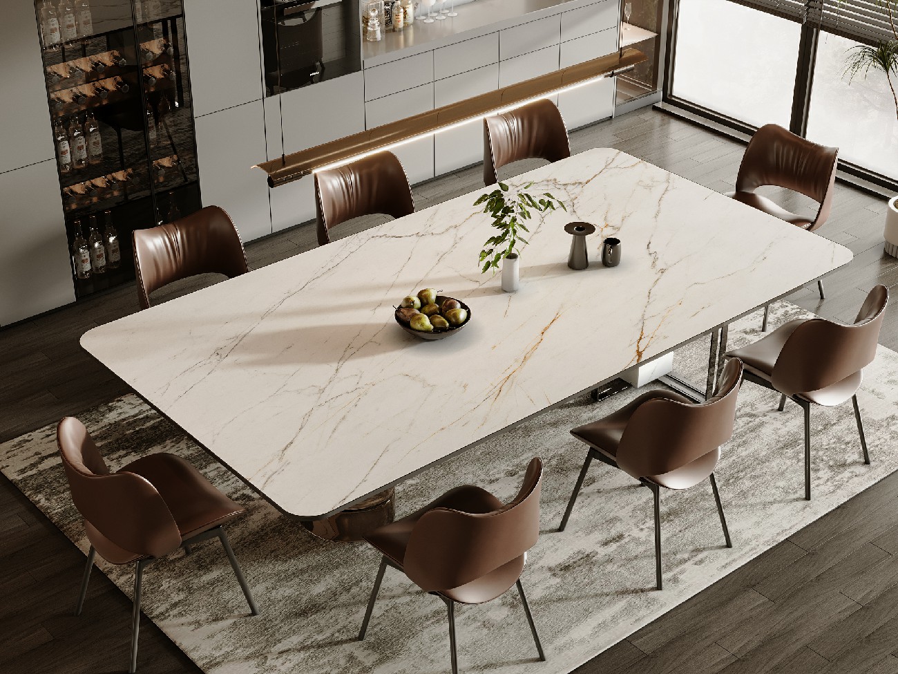 12FP1632-305-挪威金絲白-3面混鋪-效果圖