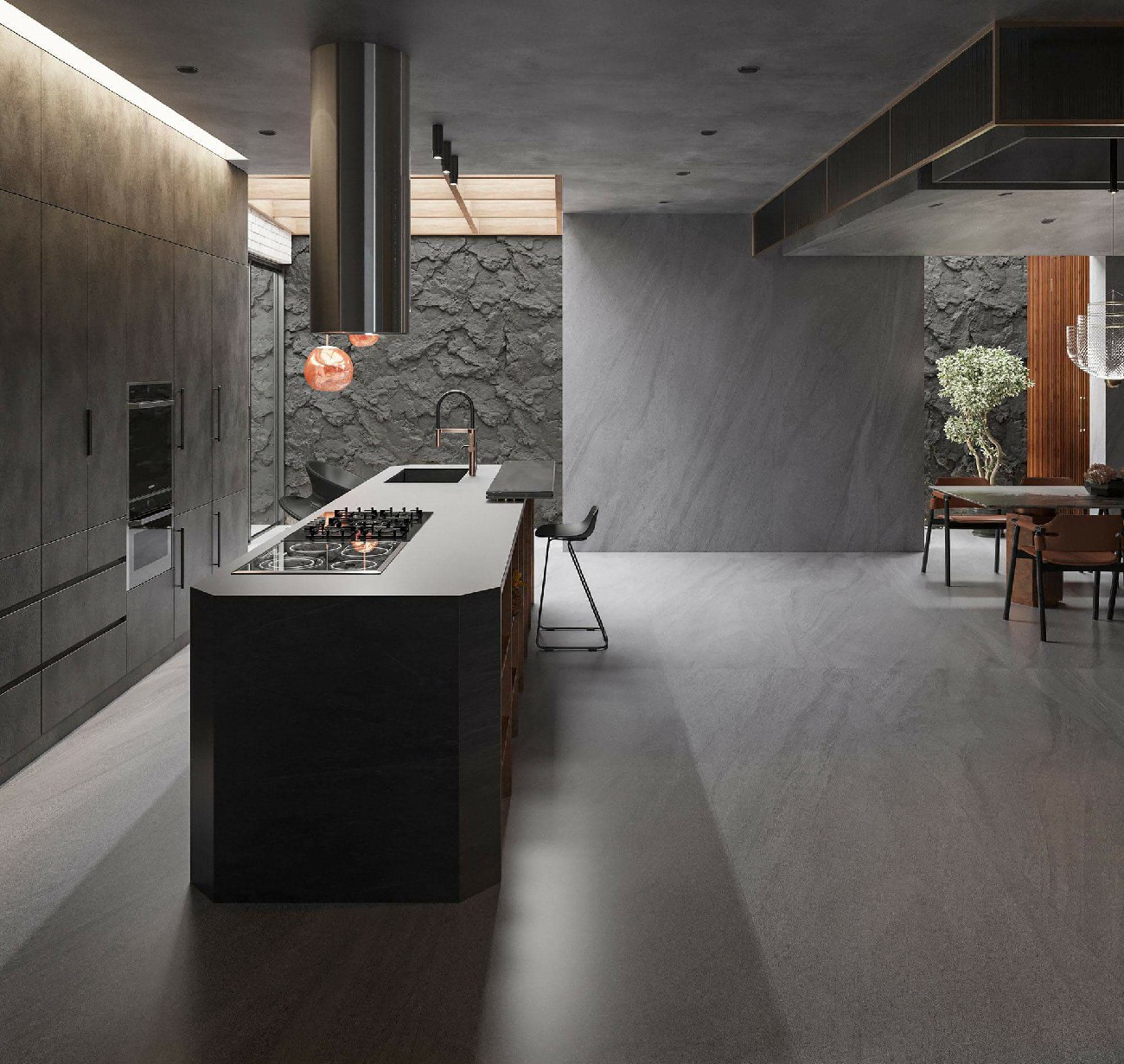 9XG927271-澳洲砂巖深灰-4面上下左右無(wú)限連紋-效果圖