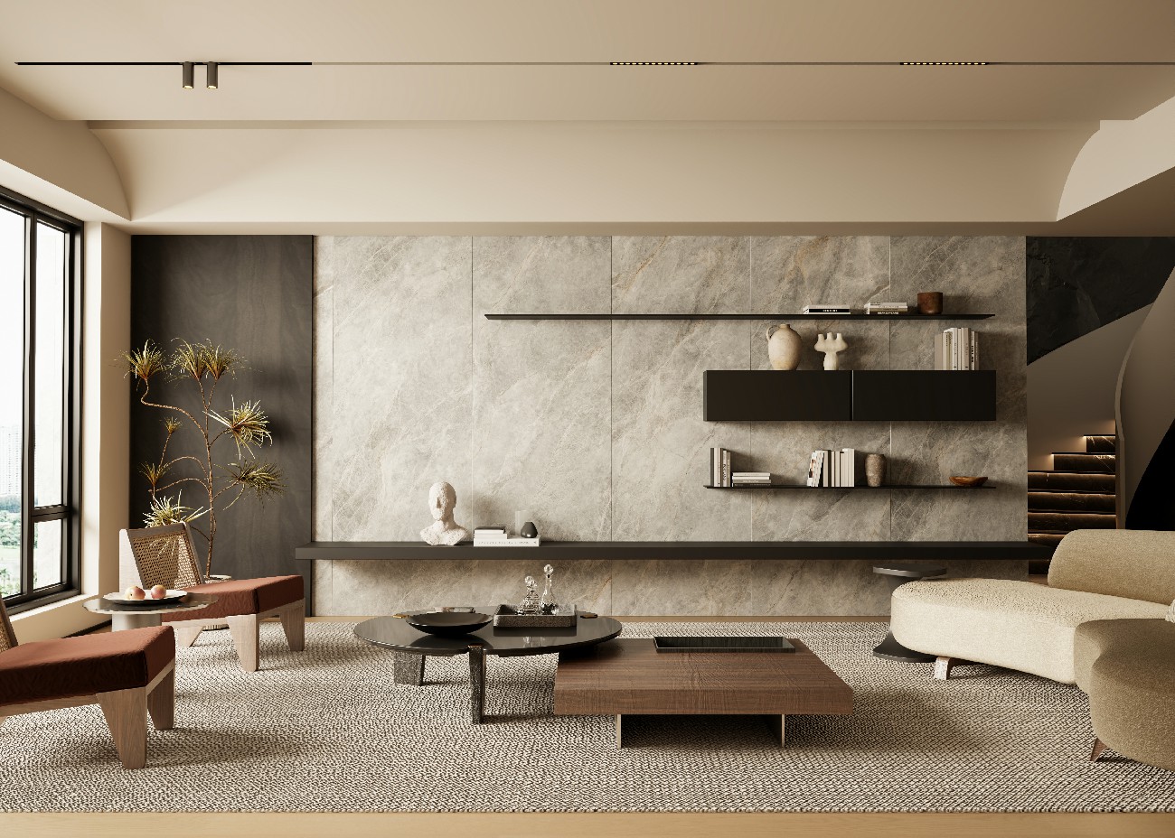 9FP927-327亞特蘭灰-4面混鋪-lukas