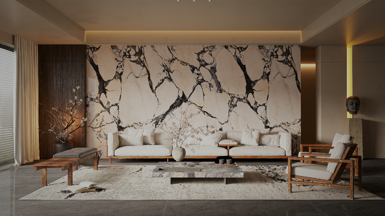 9RG927-524-1-2-3-4極品寶格麗粉-4面上下左右無限連紋-效果圖