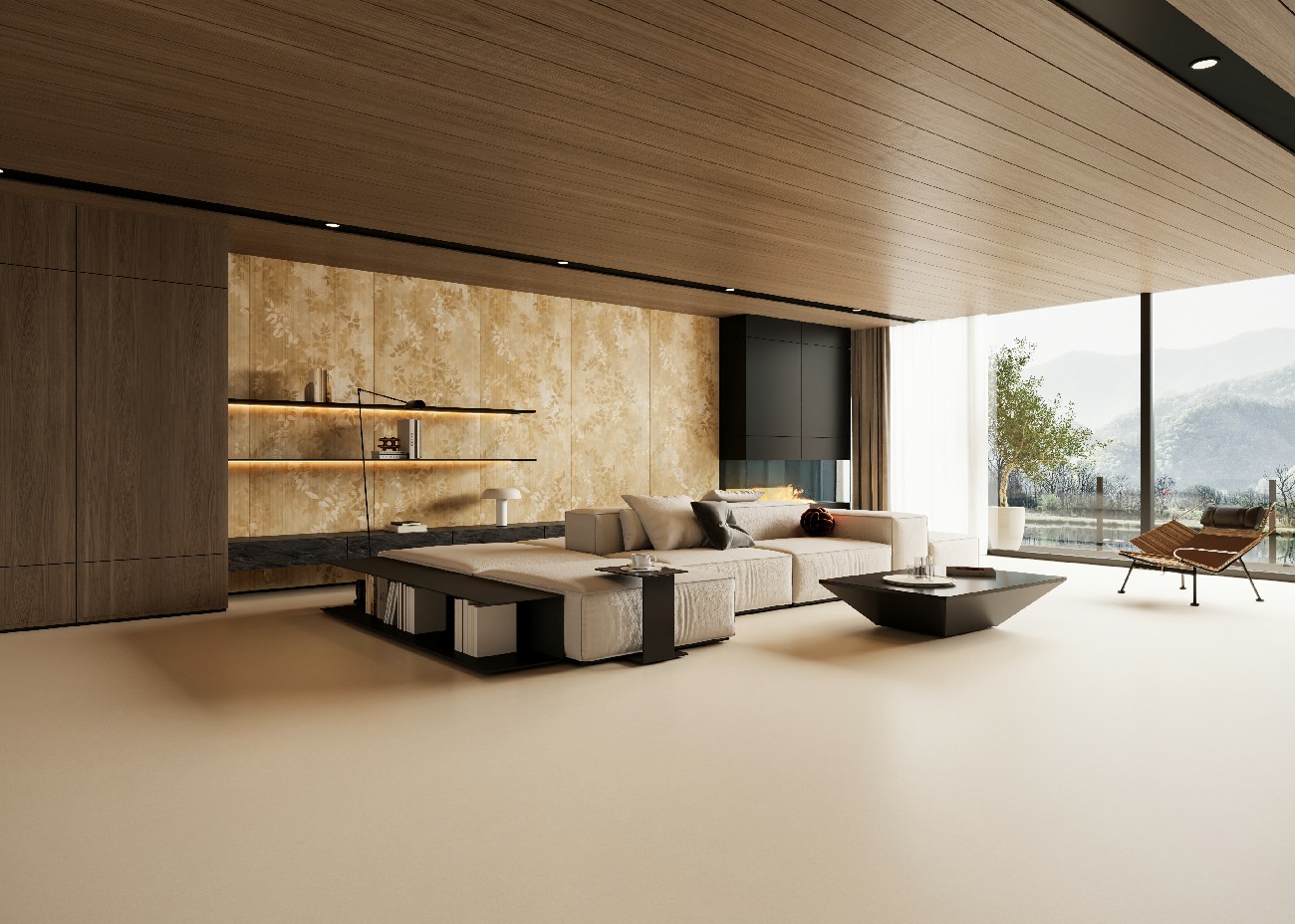 9GD927-434陶土-蜜黃花片-2面混鋪-Lukas