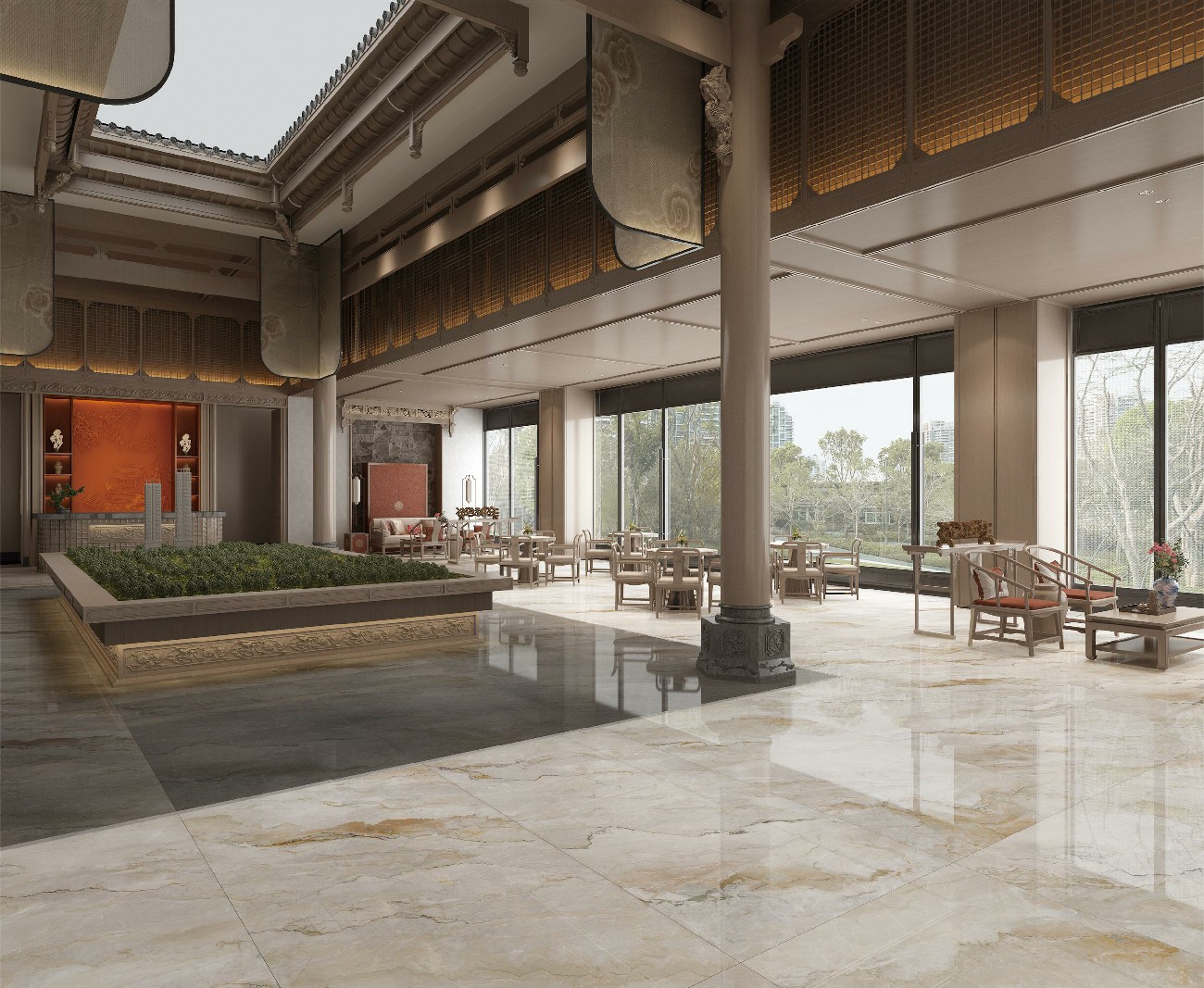 9LG1218-012-魚肚金灰-8面混鋪-t