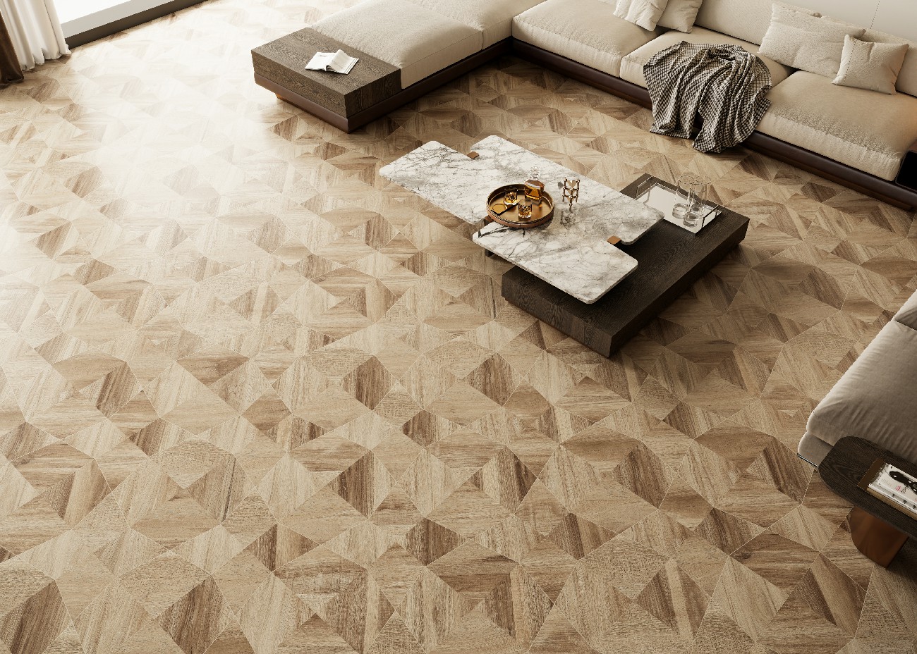 191C古船木拼-黃木色-3面混鋪-Lukas