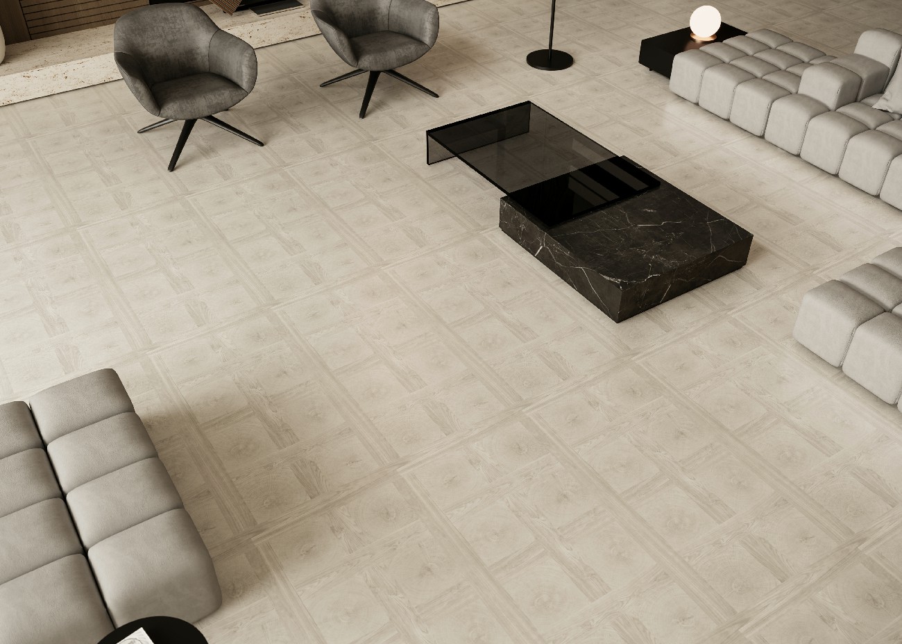 173C杉木年輪-米灰-1面混鋪-Lukas