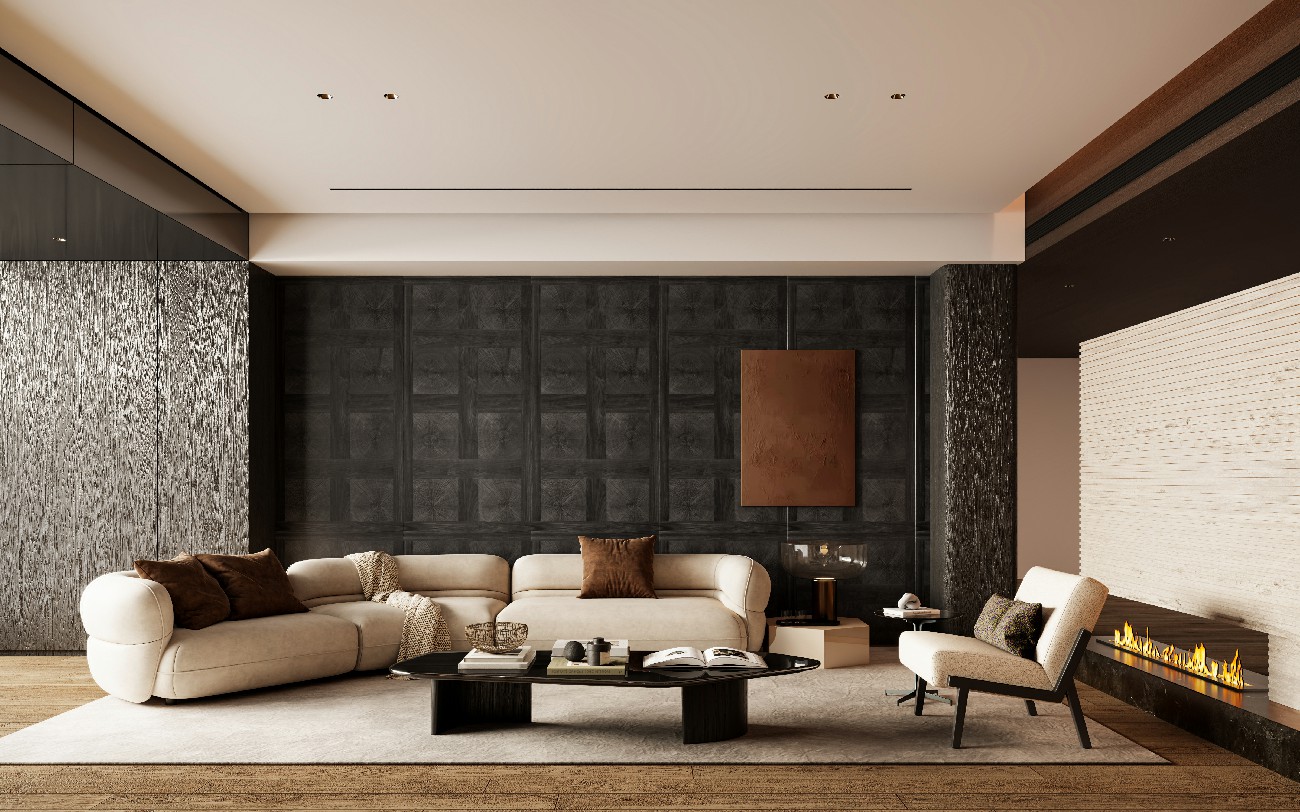 176C杉木年輪-中灰-1面混鋪-Lukas