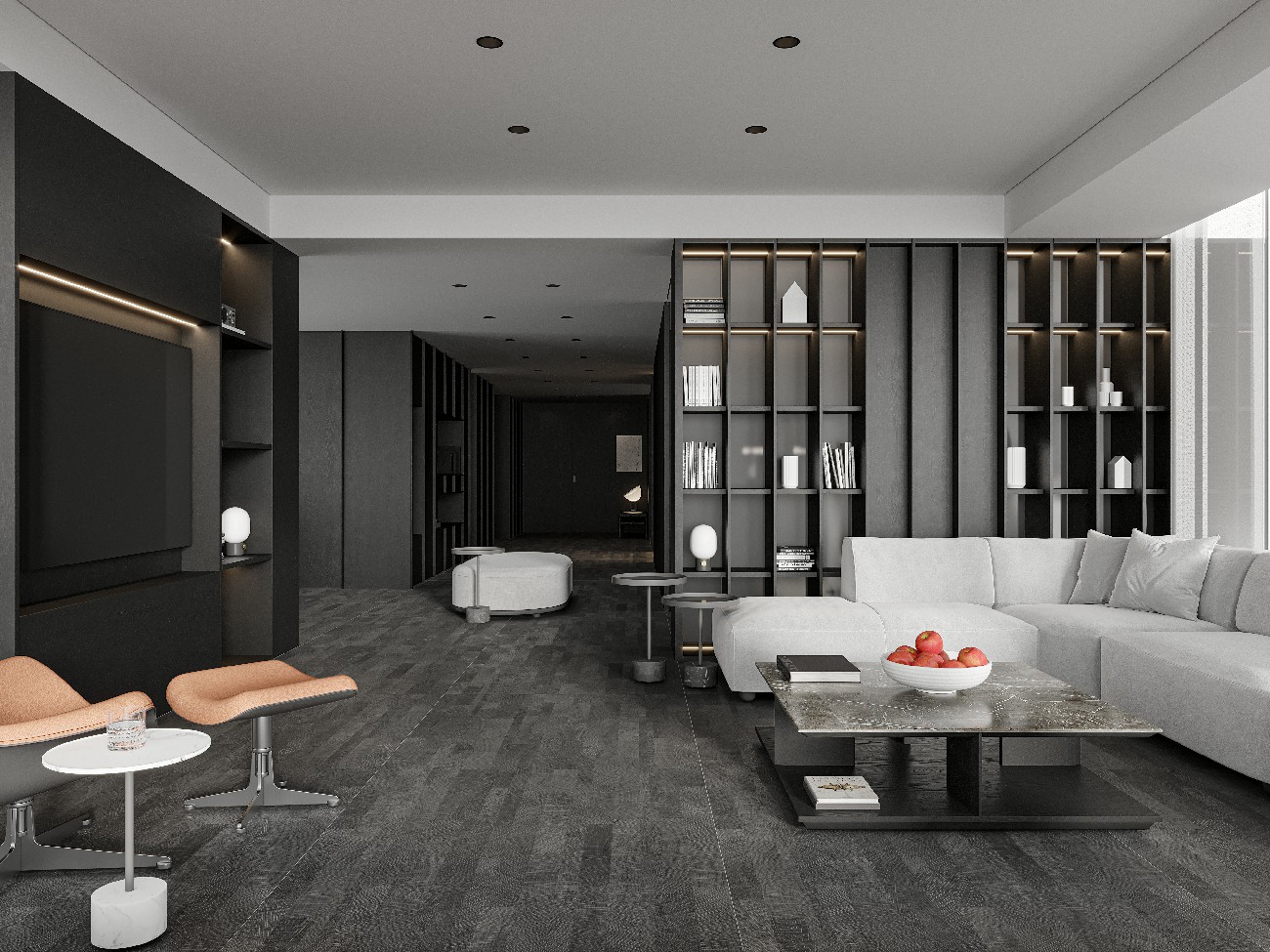 186C-工字柚木-黑色-2面混鋪-t