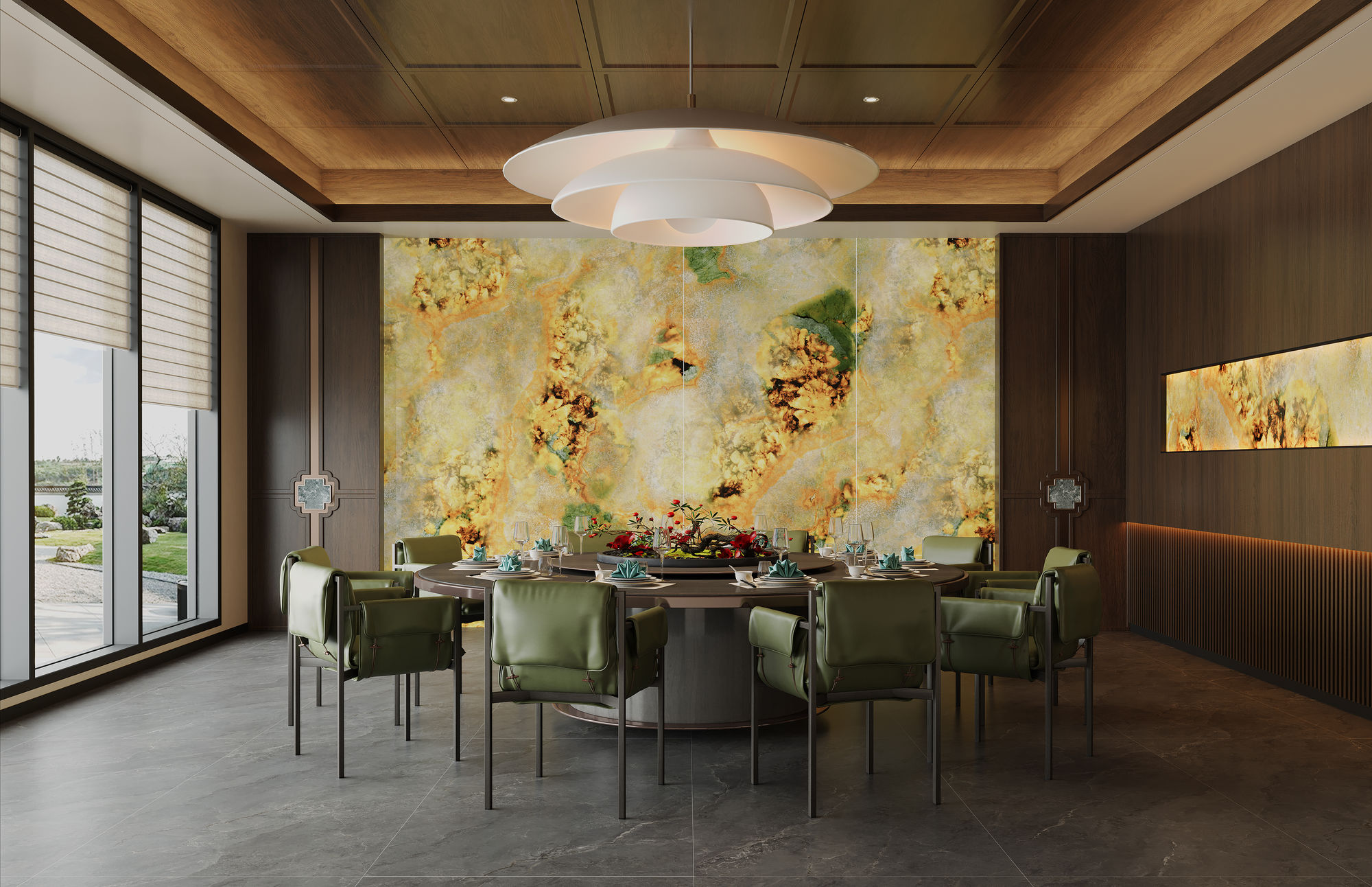 9TG1227-052-1-2-3黃金潘多拉翡翠-_3面上下左右無限連紋-波